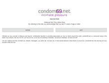 Tablet Screenshot of condom69.net